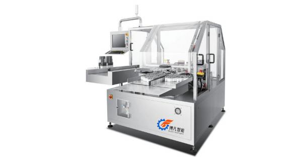 Rotary vertical round bottle adhesive labeling machine